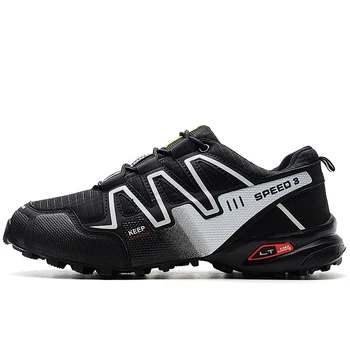Zapatillas de senderismo antideslizantes para hombre, calzado para deportes al aire libre, talla grande 47