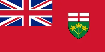 90*150 cm Ontario Štátnej Vlajky