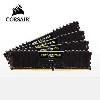 CORSAIR Vengeance LPX 8GB, 16GB DDR4 PC Pamäte RAM 8GB 2400MHz 3000MHz 2666MHz PC Cmputer Ploche DIMM Čierna
