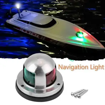 2 in1 Morských Luk Svetlo 12V Nehrdzavejúcej Ocele, LED Navigáciu Bočné Svetlá Lodí Jácht Signálneho svetla lodi luk svetlo morských led svetlo