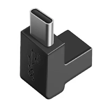 Typ C USB 3.1 Adaptér 90-Stupňový Uhol 10Gbps GEN2 Vysokej Rýchlosti Mužov a Žien USB Female to Male Converter Adaptador Príslušenstvo