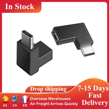 Typ C USB 3.1 Adaptér 90-Stupňový Uhol 10Gbps GEN2 Vysokej Rýchlosti Mužov a Žien USB Female to Male Converter Adaptador Príslušenstvo
