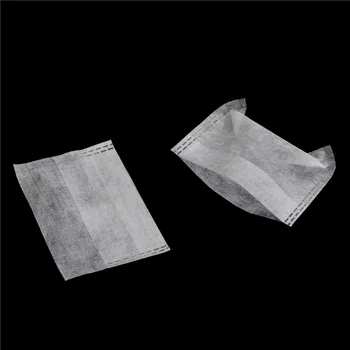 100 Ks/veľa Prázdnych DisposableTeabags Papier vrecák Tepelné Tesnenie Filtračný Papier Bylina Voľné Čajové vrecúška Čaju Infuser Nečistôt 7*10 CM