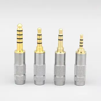 3,5 mm 2,5 mm 4.4 mm Vyvážené TRRS Zapojte adaptér Pre DIY Opravy Vlastné Slúchadlá Slúchadlá Káblom LN007262