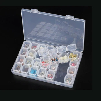 28 Mreže Otvoriť Šperky Úložný Box Priehľadný Oddelení Medicíny Box Úložný Box Nastaviteľné Plastové Úložný Box