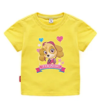 PACKA HLIADKY Roztomilé Deti T-Shirts Chlapcov Deti Letné Dievčatá Cartoon Topy Deti Oblečenie