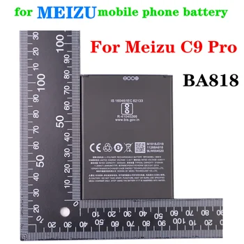 BA818 3000mAh Batérie Pre Meizu C9 Pro Batéria Telefónu Vysoko Kvalitné Náhradné Batérie