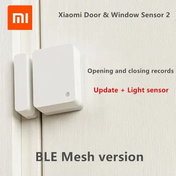 Xiao Mijia Dvere & Window Sensor 2 bluetooth 5.1 Svetlo Detekcie Otvorenie/Zatvorenie Záznamov Nadčas Neuzatvorené Pripomienky