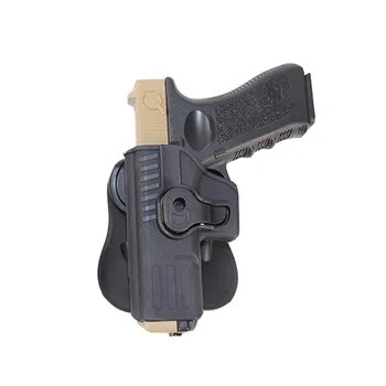 Nové IMI Drop Nohu Pištole Gun Puzdro pre Glock 17 18 19 22 26 31 43 Pravej Ľavej Ruke Nosiť Zbraň Prípade Stehna Pádlo Taktické Lov