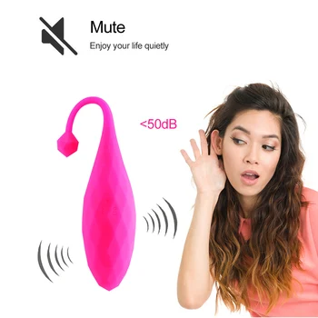 Erotické Skok Vajce Plné Silikónové Vaginálny Vibrátor App Kontrolované Bluetooth Klitorálny Stimulátor G-bodu Masér Sexuálne Hračky pre Ženy