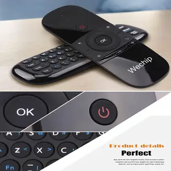 W1 2.4 G Spoplatnené Bluetooth Klávesnicu A Myš Pre Notebook Smart TV Box PC Air Bezdrôtové Myši Radič клавиатура беспроводная