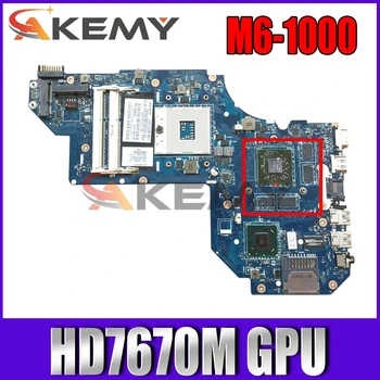 Pre HP Pavilion M6 M6-1000 prenosný počítač doska LA-8711P 698399-501 698399-001 HM76 DDR3 GPU HD7670M test práca