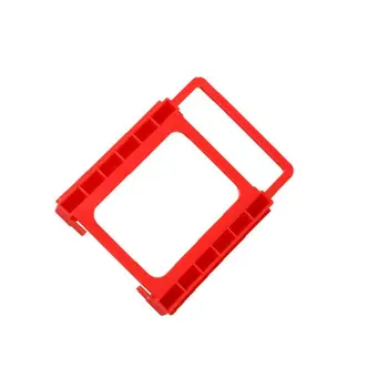 1PC 2,5 Až 3,5 Palcový SSD Pevný Disk HDD Montážny Adaptér Držiaka Červená Pevný Pevný Disk Stojan SSD Podpora Držiaka Plastov Červená