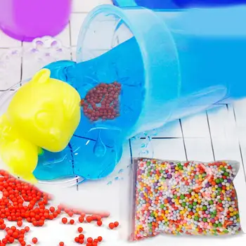 Ručné Farba Peny Loptu DIY Súpravy na Výrobu Dodávky Pre Sliz Granule Sliz, Takže Materiál Nastaviť Zábavná Hra Pre Deti