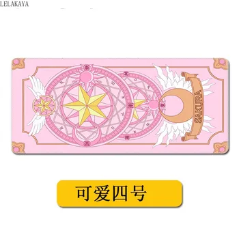Cardcaptor Ružová Mesiac Anime Akcie Obrázok Vytlačený Gumy Počítač, Notebook Mouse Pad Tvorivé Sakura Card Captor Klávesnice Mat