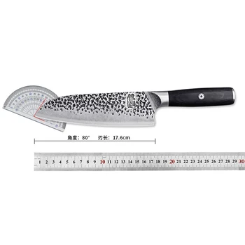 Ručne kované nôž šéfkuchára varenie nôž kuchynský nôž profesionálne kuchársky nôž ostrý ryby, nôž Tang Nôž 5CR15MOV ocele