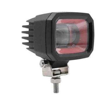 4pcs 3Inch 10-80v E9 ip66 9W Červená Povodňových Beam LED vysokozdvižný Vozík bezpečnosti line zóne Červenej zóny ohrozenia LED vysokozdvižný vozík výstražné svetlo redzone
