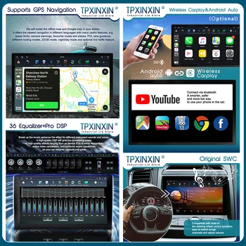 PX6 Pre Honda Fit/Jazz Pravej Ruke Jazdy Android10 Carplay Rádio Prehrávač Auta GPS Navigácie základnú Jednotku Auto Stereo WIFI DSP BT