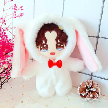 20 cm Plyšové Bábiky Oblečenie, Oblečenie Príslušenstvo pre Kórea Kpop EXO Sean Xiao Idol Bábiky Pajama Kombinézu Oblečenie Fanúšikov Darček