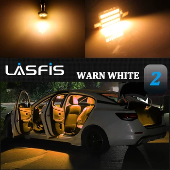 LASFIS 11PCS Pre KIA Seltos ( 2019 2020 +) Canbus Auto, Interiérové LED Svetlo, Krytý Mapu Dome batožinového priestoru špz na Čítanie Súprava