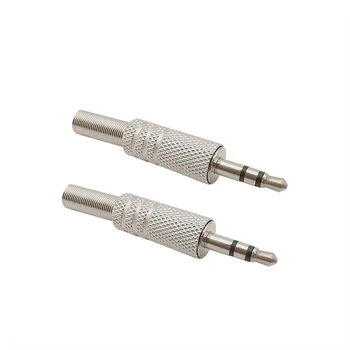 1/2/5 ks 3,5 mm 3 pólový Konektor pre Slúchadlá Stereo Audio Samec Konektor 3.5 Spájky Adaptér Pre Väčšinu Slúchadlá
