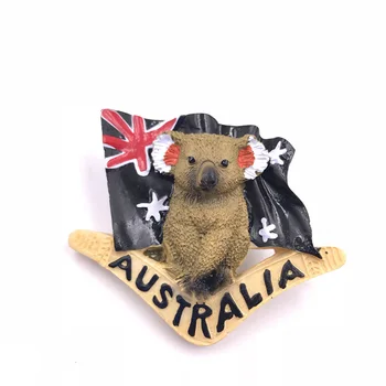 Sydney Australia Melbourne Klokan magnetické svete cestovného ruchu, obchod so 3D Sydney Koala Opery, magnety na chladničku kolekcia dary
