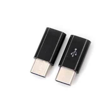 5 ks/veľa USB 3.1 Typ-C Samec Konektor Micro USB 2.0 5Pin Žena Údajov Adaptér Prevodník USB Typ C Adaptér Veľkoobchod