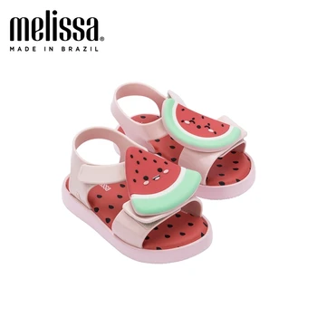 2021 Nové Mini Melissa Jahoda Deti Topánky Ovocie Cartoon Jelly Sandále Melón Dievčatá Sandále Melissa Pláže Topánky