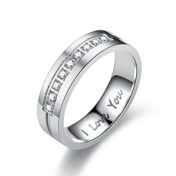 Móda Odporúčame Luxusné Šperky Ženský Prsteň snubný Prsteň pre Dievčatá Žien Krúžok