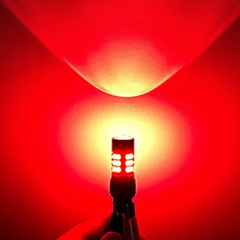 2x Červený Blesk/Bliká Bliká LED Lampa Pre Honda Civic Dohodou Brzdy zadné Svetlo Led Žiarovky
