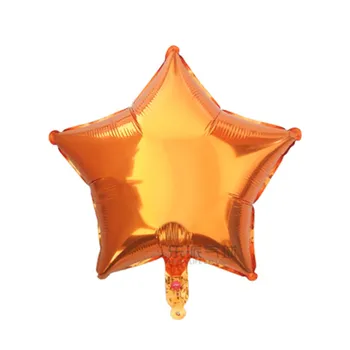 Strana balóny 18-palcové päť-špicaté hviezdy balóny oslava narodenín svadobné dekorácie hliníková fólia balóny veľkoobchod