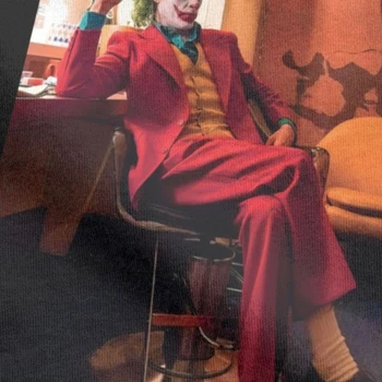 Vtipné Úžasné Joker Tee Tričko Mužov Bavlnené Tričká Joaquin Phoenix Film Arthur Fleck Klaun Tees Letné Topy