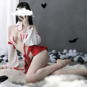 Anime Fantázie Jednotné Sexy Bikiny Bielizeň, Župan Nastaviť Diabol Bielizeň Halloween Rolu hrať, Kostýmy, Dámske Japonský Čarodejnice Cosplay