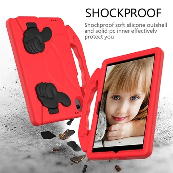 Prípad Eva Pena Shockproof Stojan Tabletu Kryt Pre Samsung Galaxy Tab A7 10.4 Palce Sm-t500 Shockproof Stojan Tabletu Prípade