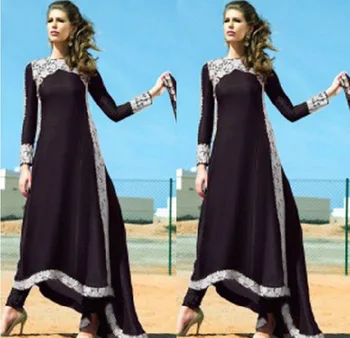Exotické národ Plus Veľkosť 2019 Módne Ženy šaty s Dlhým Rukávom Vytlačené patchwork Elegantný Retro Maxi Šaty Dámske letné Bežné v