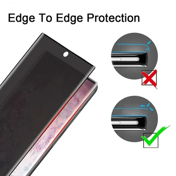 Ochrana osobných údajov Sklo Screen Protector Samsung Galaxy Note 20/20 Ultra 5G Anti-peep Screen Protector Samsung Galaxy Note 20/20