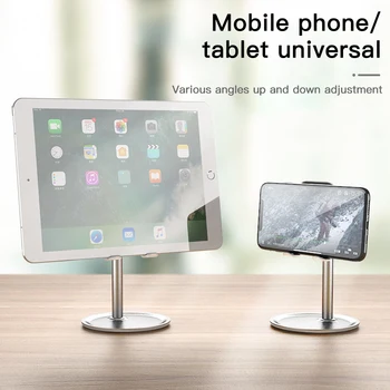 Nastaviteľné Tablet, Mobilný Telefón Stolový Telefón Stojan Pre Tablet IPad Stôl Držiak Pre iPhone Xiao Samsung Mobilný Telefón Majiteľa