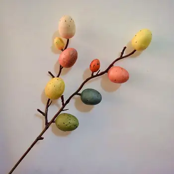 Veľkonočné Vajíčko Strom Tvorivé Pobočky S Maľovanie Vajíčok, Veľkonočné Vajíčko Veľkonočné Dekorácie Dodávky Mš Váza Dekor Veľkoobchod