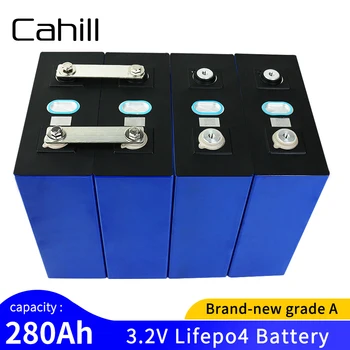 3.2 V lifepo4 batérie 4pcs DIY 12V 280AH nabíjateľná Bunky pack pre elektrické scooter RV solárny systém na ukladanie DAŇ ZADARMO