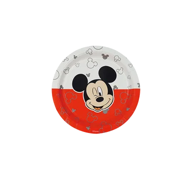 Mickey Mouse Narodeninovej Party Dekorácie 8 Ľudí Jednorazové Doska Obrúsok Pohár Obrus Strana Navrhne Riad Dieťa Večera Sady