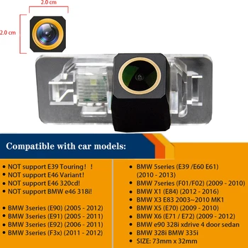 HD 72OP parkovacia Kamera pre BMW 1er 3er 5er E82 X3 E83 X1 E84 E88 E93 E39 E60 E61, E39 E53 E90 E92 X5 E53,Nočné Videnie Kamery