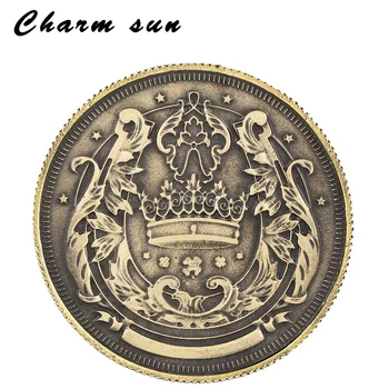 Starožitný dávnych farba 5 rubeľ mince kópiu ruskej boutique zberateľstvo pre peňaženku dekorácie, svadobné mince