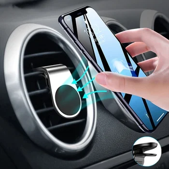 Magnetické Auto Držiaka Telefónu Mini Air Vent Magnet Mount Mobile Podporou GPS, Smartphone Stojan Pre iPhone 11 Pro 8 7 6 Samsung
