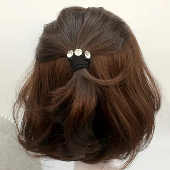 Horúce Pásma Vlasov Módne Elastické Vlasy Lano Vlasy Čierne Štýl Príslušenstvo Kórejskej Ženy Predaj