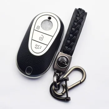 TPU Kľúča Vozidla Prípadoch Smart nastúpenie bez kľúča, Diaľkové Ovládanie Chránič Kryt Pre Mercedes Benz 2021 Nové Triedy S W223 S400 S350 S450 S500