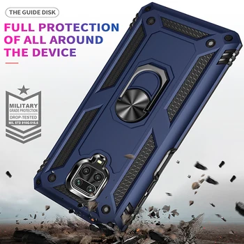 Shockproof Brnenie Prípade Pre Xiao Redmi Poznámka 9 8 7 K20 Pro 8T 9A 9C 8A 7A Mi 11 10 TON Poznámka 10 9T Pro 9 SE A3 Lite Poco X3 NFC Kryt