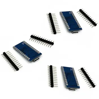 5v Ide Micro Usb Pro Micro Vývoj Doska Microcontroller Kompatibilný s Pc Pro Micro Sériové Spojenie S Pin Hlavičky