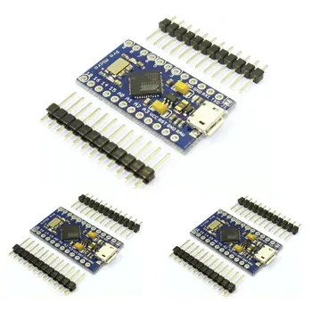 5v Ide Micro Usb Pro Micro Vývoj Doska Microcontroller Kompatibilný s Pc Pro Micro Sériové Spojenie S Pin Hlavičky