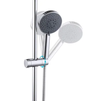 Sprcha Železničnej List Kúpeľňa so Sprchou Izba Showerhead ABS Plast Držiak Držiak o 360 Stupňov Rotation18-25 MM