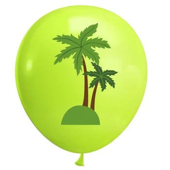 12Pcs/set Summer Beach Party Dekorácie Coconut Tree lehátku Melón Balóny Deti Vzduchu Globos Hračka na Narodeniny Dieťa Showe